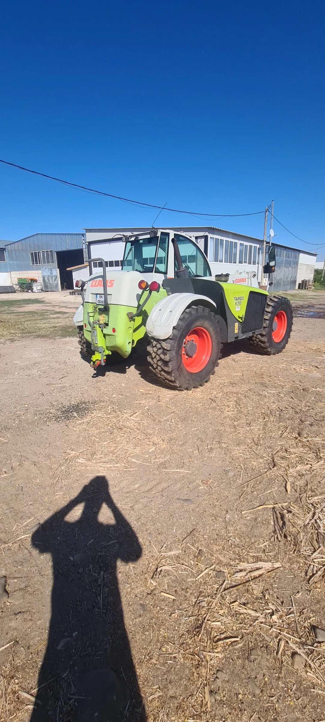 Телескопичен товарач Claas  - изображение 8