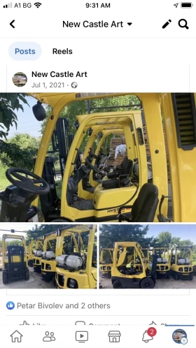 ����� �� �������� �� ������� Hyster Mazda