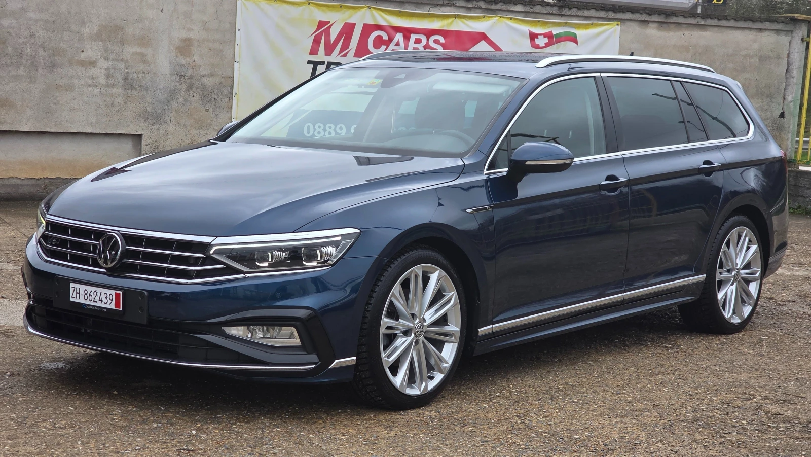 VW Passat 2.0TDI/B8.5/R-line/4 motion/Швейцария, снимка 6 - Автомобили и джипове - 54076412