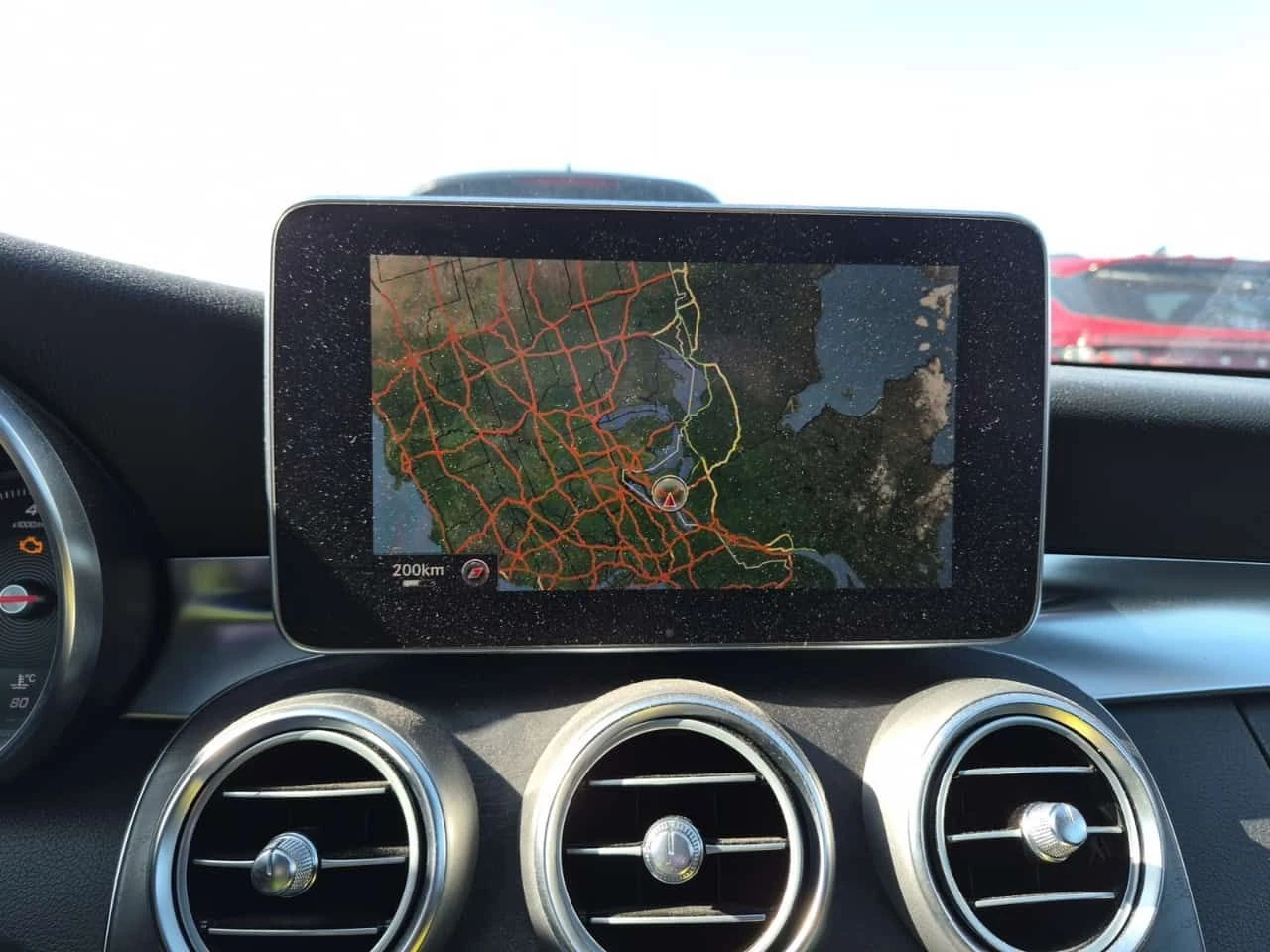 Mercedes-Benz C 300 | 360 KAMEРИ| PANORAMA| ПОДГРЕВИ| , снимка 12 - Автомобили и джипове - 54228356