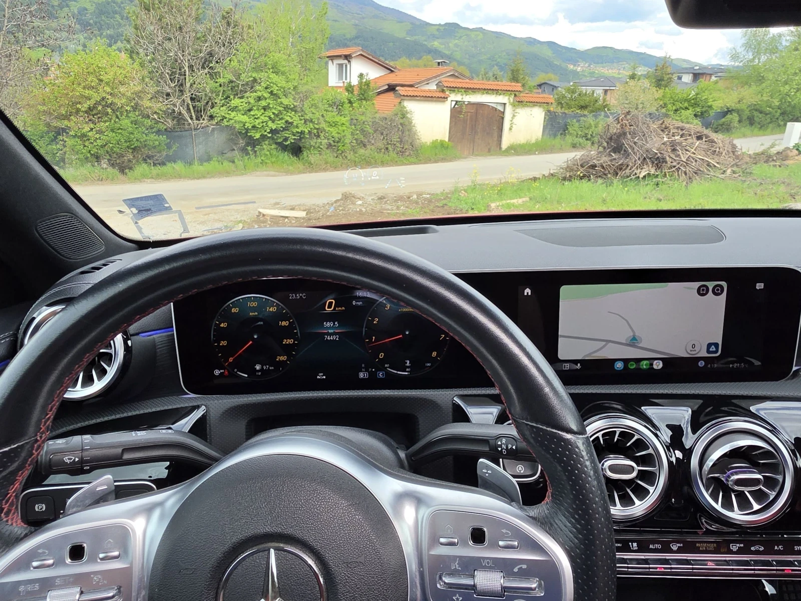 Mercedes-Benz A 220 AMG 4матик Матрикс, снимка 14 - Автомобили и джипове - 54495832