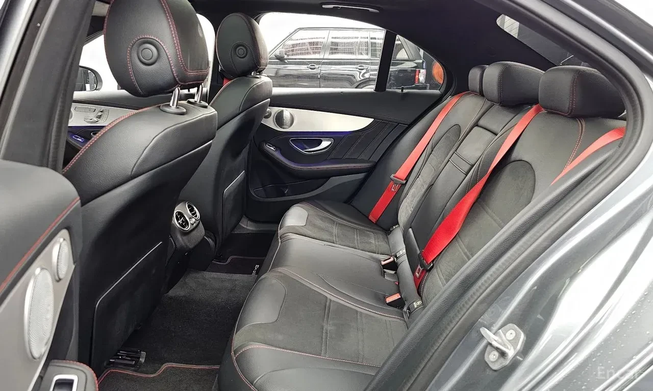 Mercedes-Benz C 43 AMG 4MATIC* BURMESTER* ПОДГРЕВ* КАМЕРА* КЕЙЛЕС* LANE* , снимка 16 - Автомобили и джипове - 55693564