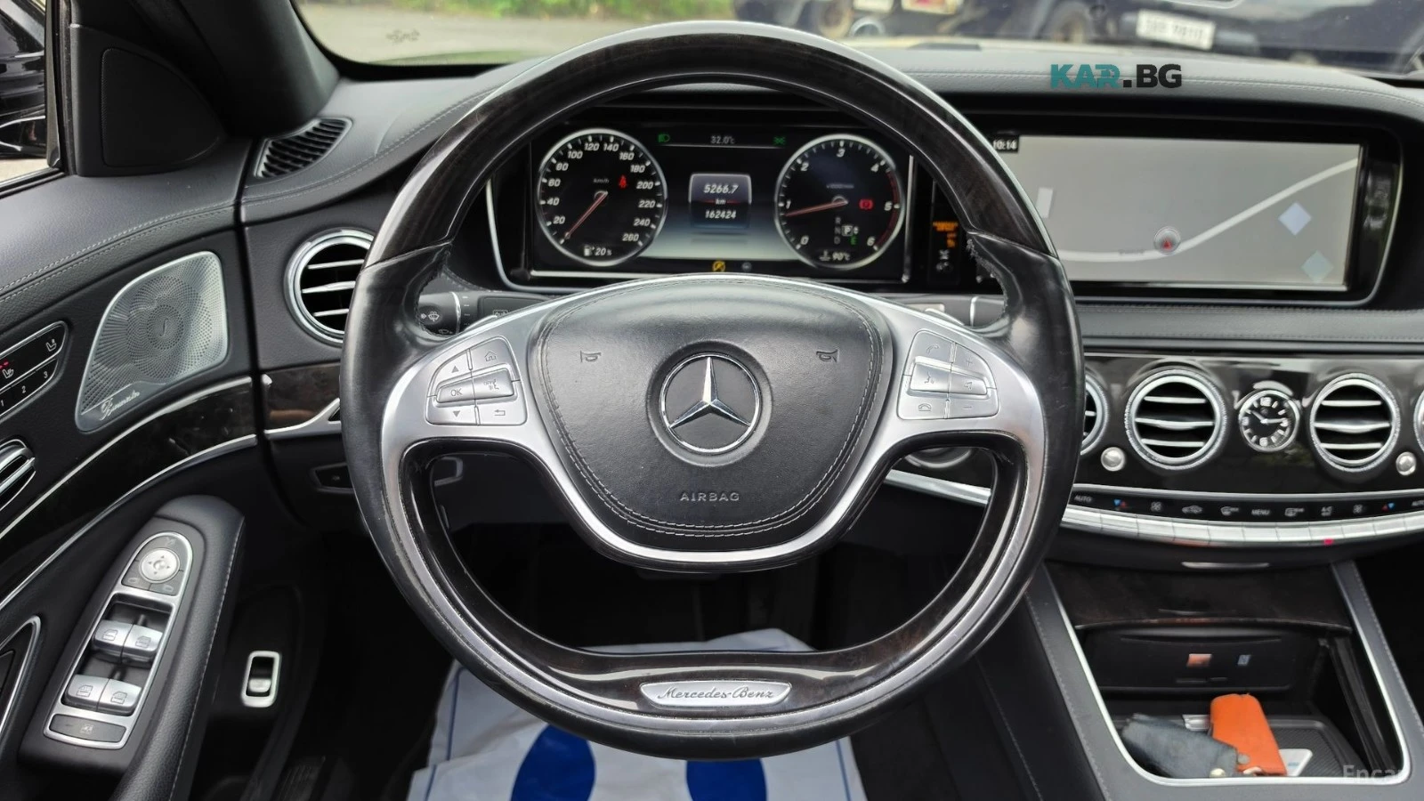 Mercedes-Benz S 350 D* КОЖА* ПОДГРЕВ* ОБДУХВ* BURMASTER* PANO* 360* , снимка 12 - Автомобили и джипове - 55977446