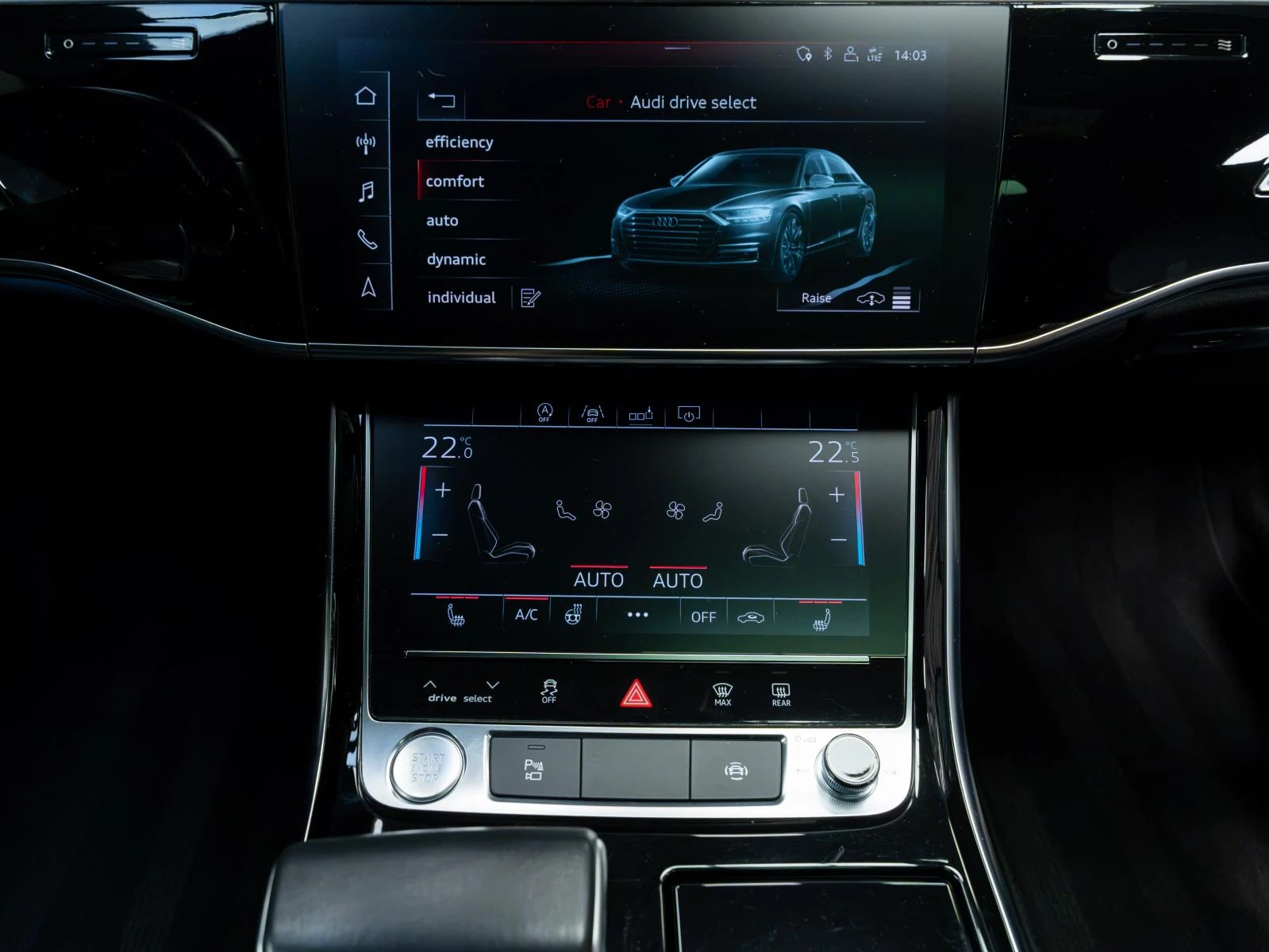 Audi A8 QUATTRO* 360CAM* MATRIX* PANO* SOFTCLOSE* AIR* , снимка 15 - Автомобили и джипове - 56283084