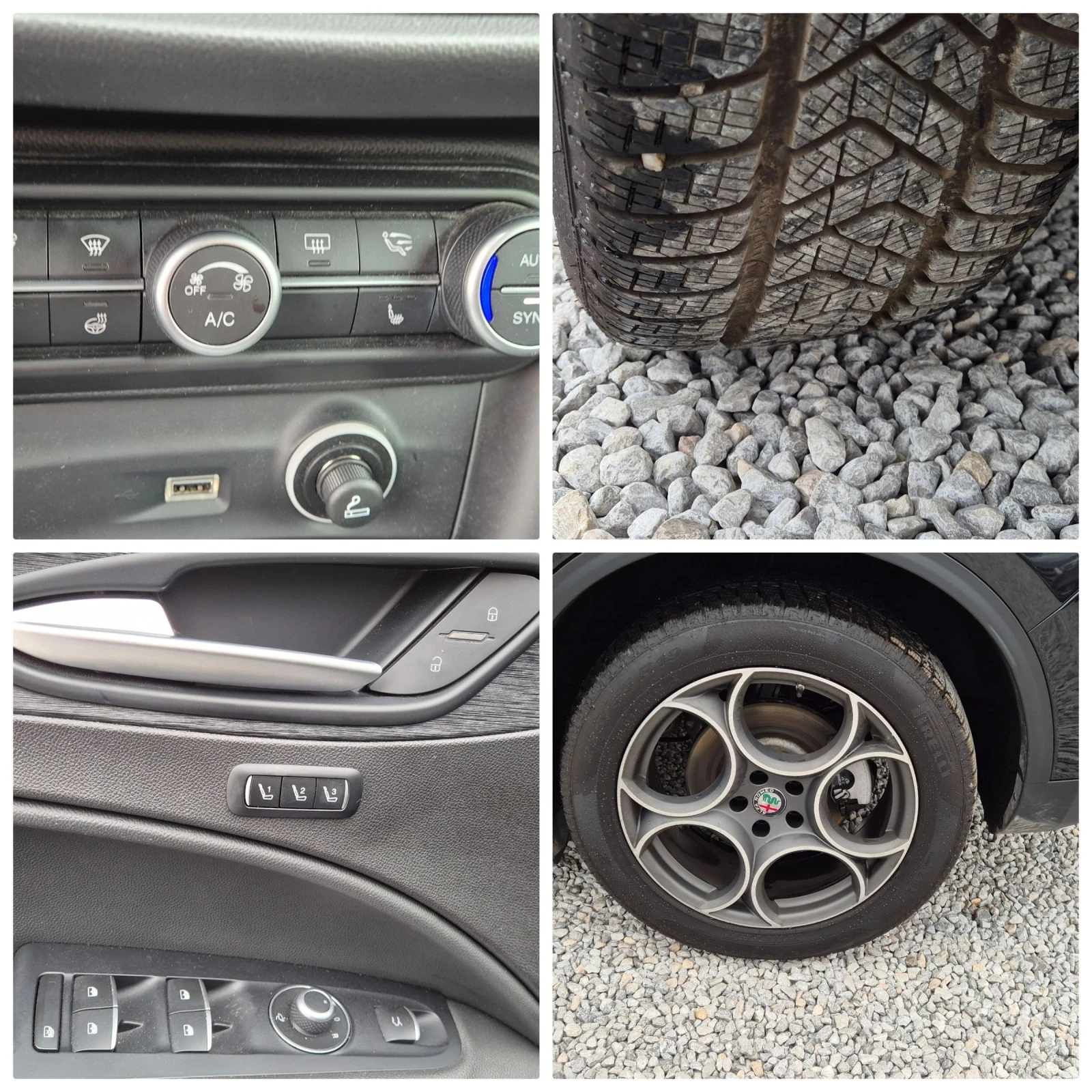 Alfa Romeo Stelvio 2.0T-280кс. Q4, снимка 15 - Автомобили и джипове - 53883665