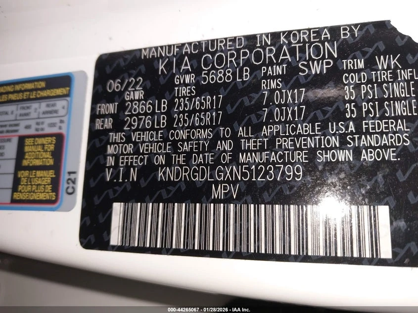 Kia Sorento 1.6l Hybrid S, снимка 9 - Автомобили и джипове - 54094030