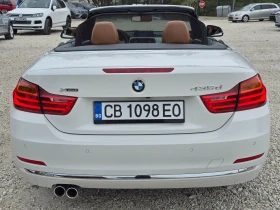 BMW 435 4x4/CABRIO/LUXURY/Biturbo/313к.с/DISTRON./ШВЕЙЦ., снимка 6