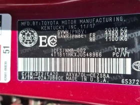 Toyota Camry * SE * АВТОКРЕДИТ БЕЗ ПЪРВОНАЧАЛНА ВНОСКА* , снимка 15