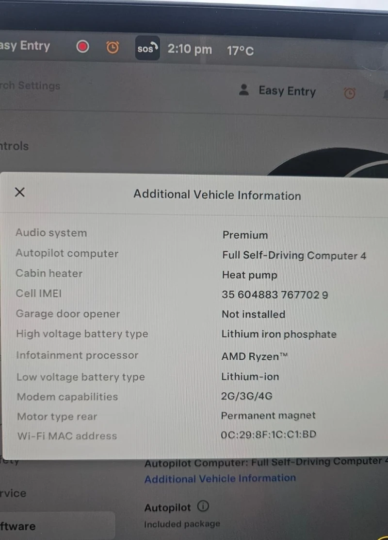 Tesla Model Y Нова 17000 км ЛФП, снимка 15 - Автомобили и джипове - 53039829
