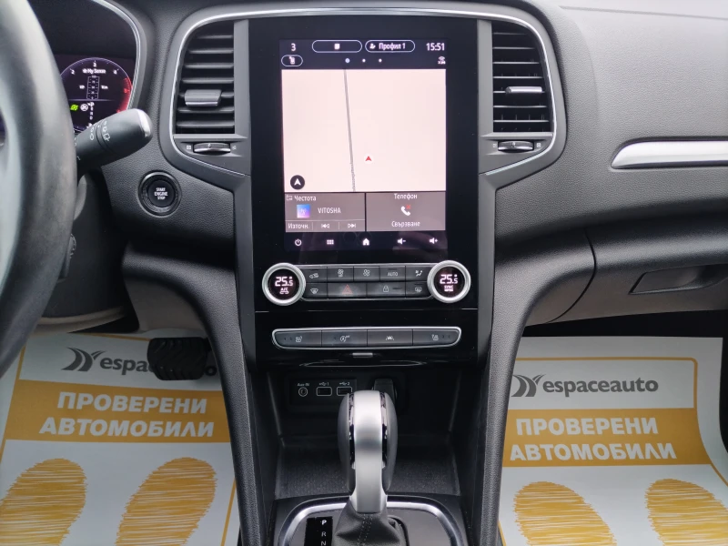 Renault Megane Intens 1.5 dCi 115 к.с./ EDC, снимка 11 - Автомобили и джипове - 53261894