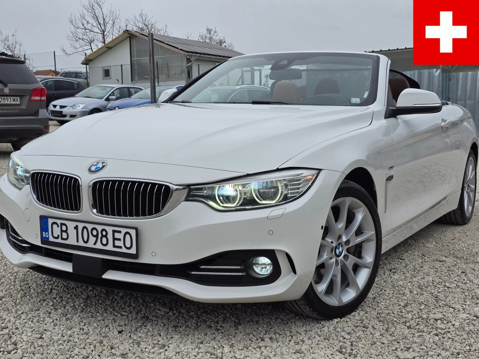 BMW 435 4x4/CABRIO/LUXURY/Biturbo/313к.с/DISTRON./ШВЕЙЦ., снимка 1