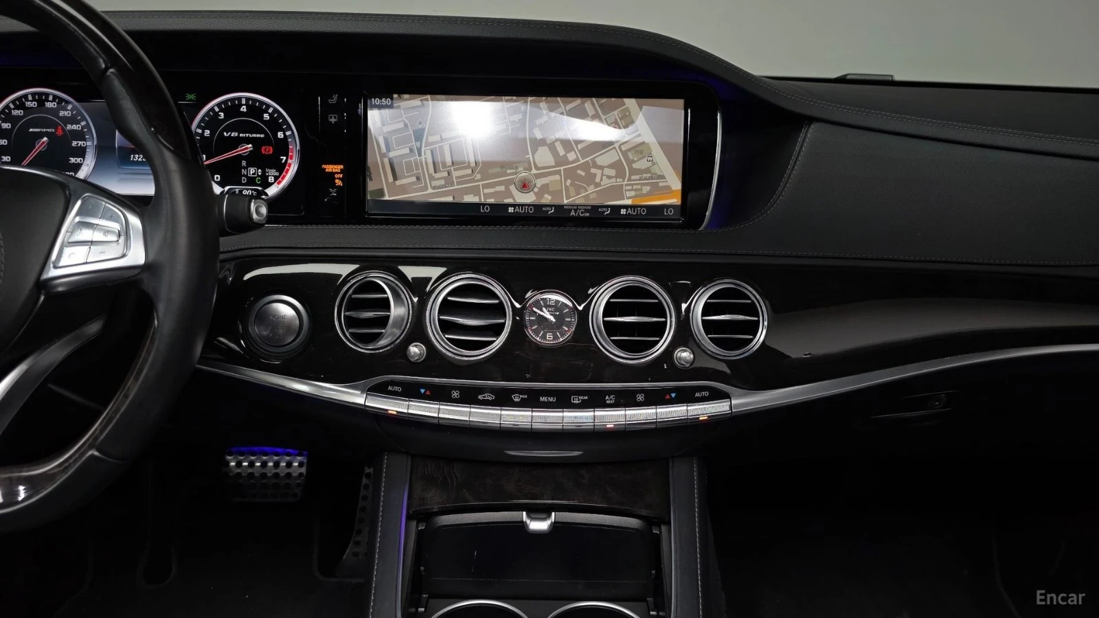 Mercedes-Benz S 63 AMG 4MATIC* КОЖА* НАВИ* ПАНО* 360, снимка 11 - Автомобили и джипове - 55468099