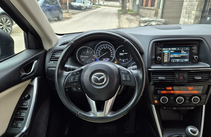 Mazda CX-5 2.2d-EXECUTIVE- navi- кожа-veriga-6скорости-japan , снимка 15 - Автомобили и джипове - 53447090