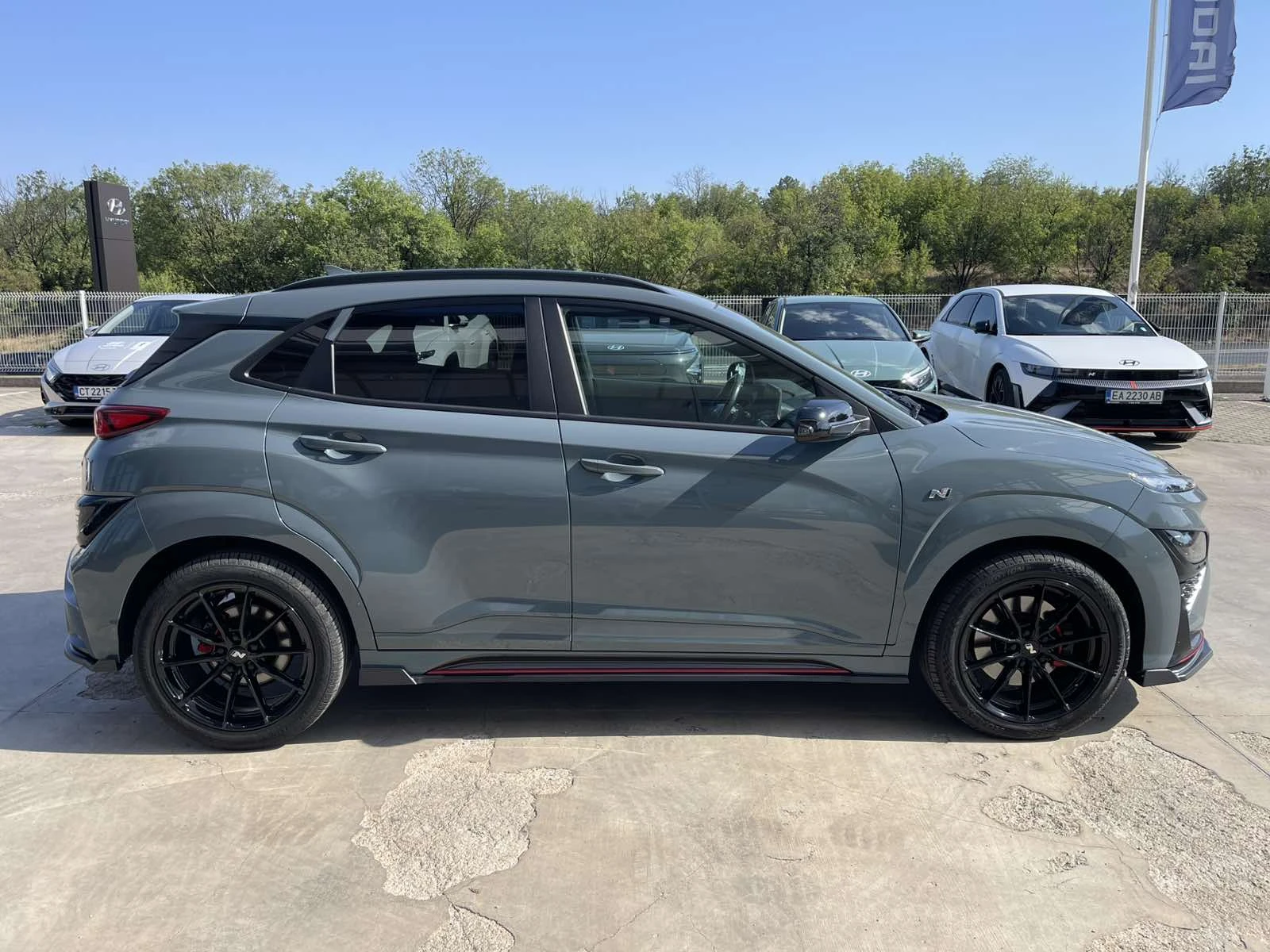 Hyundai Kona Comfort N Line low + NAVI 1.6 T-GDI 7DCT/2 D0HA Y7, снимка 4 - Автомобили и джипове - 55644652