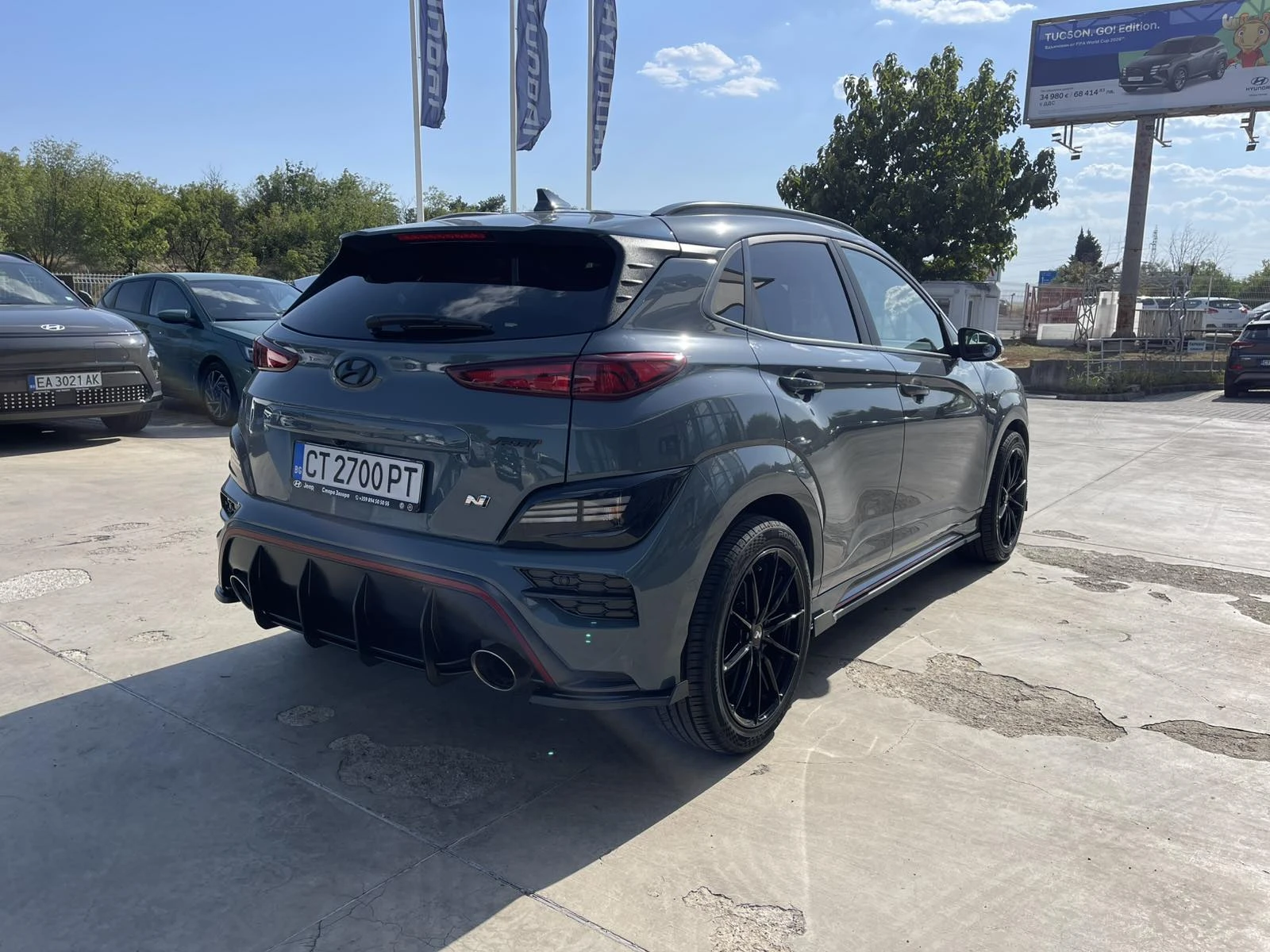 Hyundai Kona Comfort N Line low + NAVI 1.6 T-GDI 7DCT/2 D0HA Y7, снимка 5 - Автомобили и джипове - 55644652