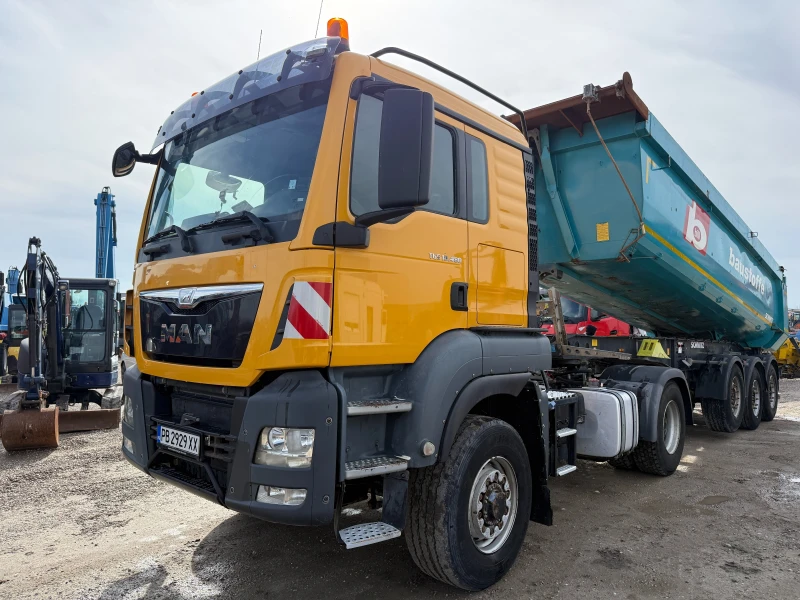 Man Tgs 18.480 4x4 КОМПОЗИЦИЯ SCHMITZ, снимка 13 - Камиони - 53476442