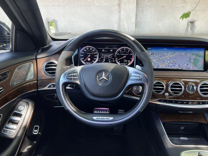 Mercedes-Benz S 63 AMG LONG 4MATIC , снимка 11 - Автомобили и джипове - 44181094