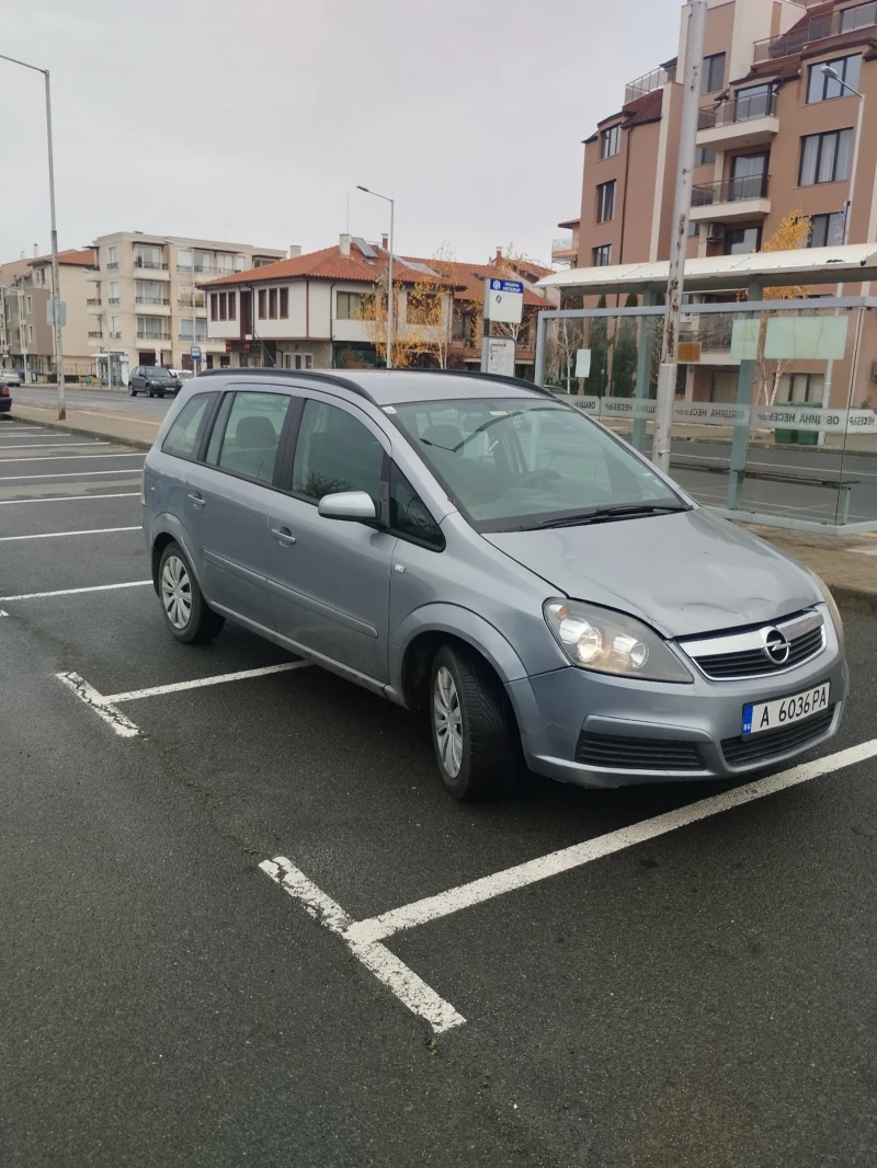 Opel Zafira 1.9 дизел, автоматик, снимка 1 - Автомобили и джипове - 48219381