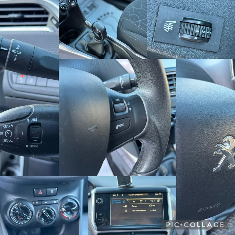 Peugeot 2008 1.4HDi Навигация* Климатик, снимка 17 - Автомобили и джипове - 49091078