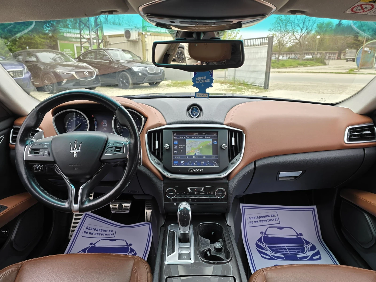 Maserati Ghibli 3.0d 250к.с SPORT , снимка 15 - Автомобили и джипове - 52671830