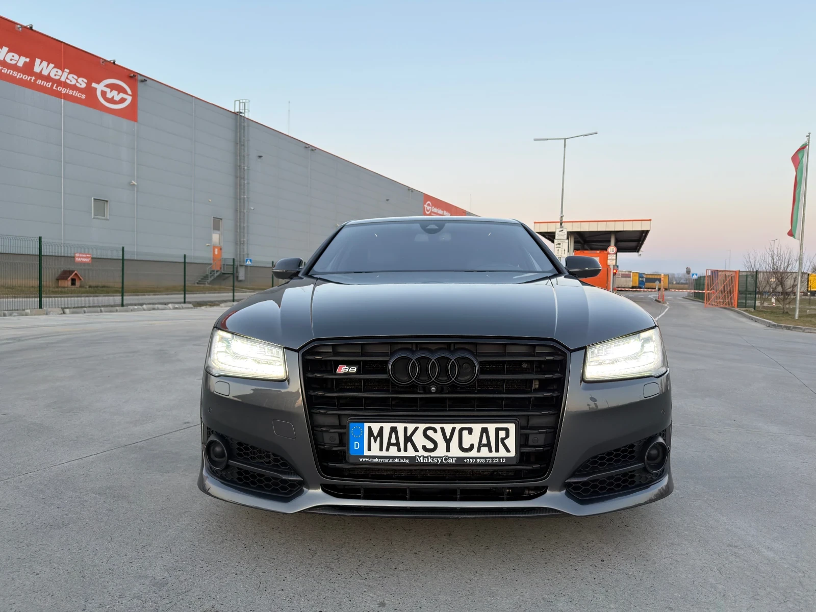 Audi S8 Plus 605кс Germany ГОТОВ ЛИЗИНГ/ БАРТЕР, снимка 2 - Автомобили и джипове - 53841577