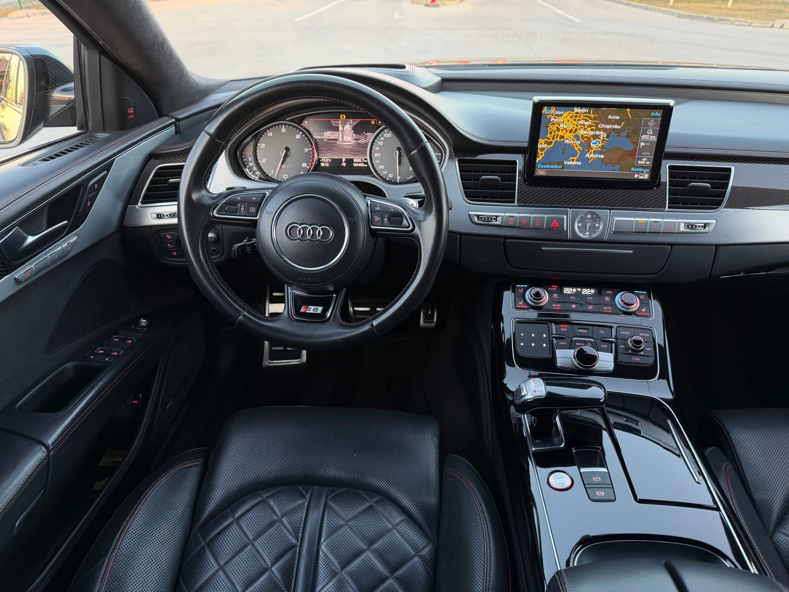 Audi S8 Plus 605кс Germany ГОТОВ ЛИЗИНГ/ БАРТЕР, снимка 11 - Автомобили и джипове - 53841577