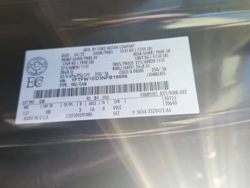 Ford F150 * LARIAT CREW CAB STD BED * ПОДГРЕВ* ОБДУХВАНЕ* 2 , снимка 6 - Автомобили и джипове - 53533162