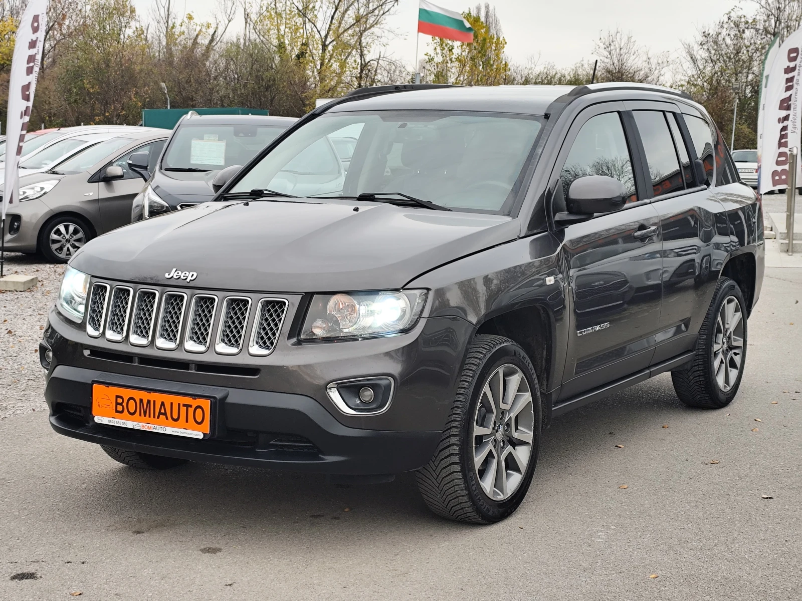 Jeep Compass 2.2CRD* 4X4* КОЖА* XENON* NAVI* EURO5B* , снимка 1