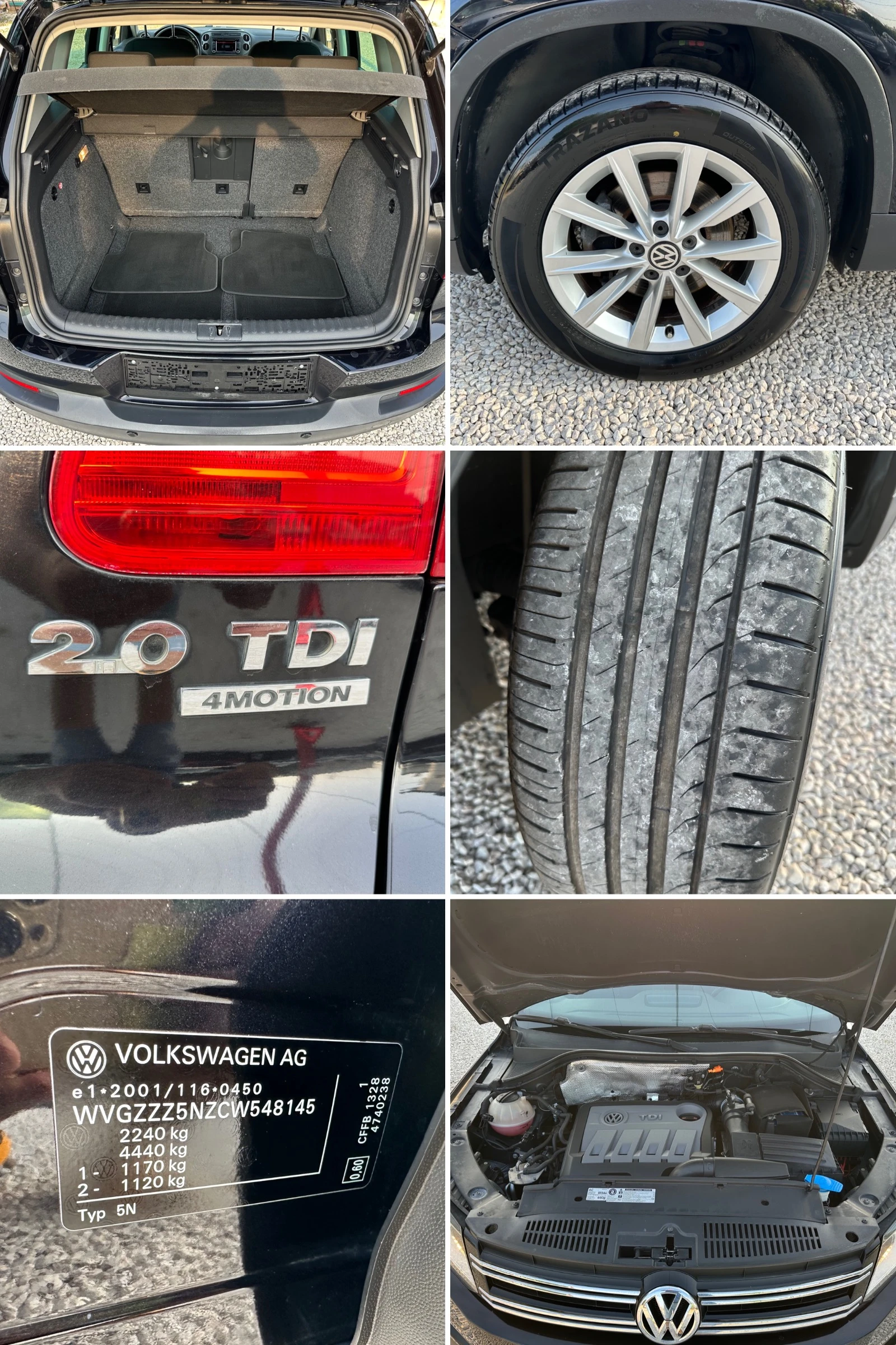 VW Tiguan 2.0TDI* 100%km* 4x4* Alcantara* Navi* Highline*  - изображение 7