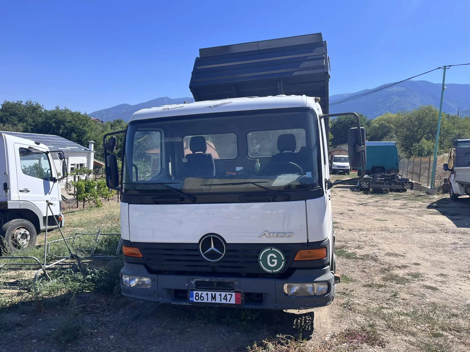 Mercedes-Benz Atego 815 ТОП СЪСТОЯНИЕ - чисто нова самосвална уредба