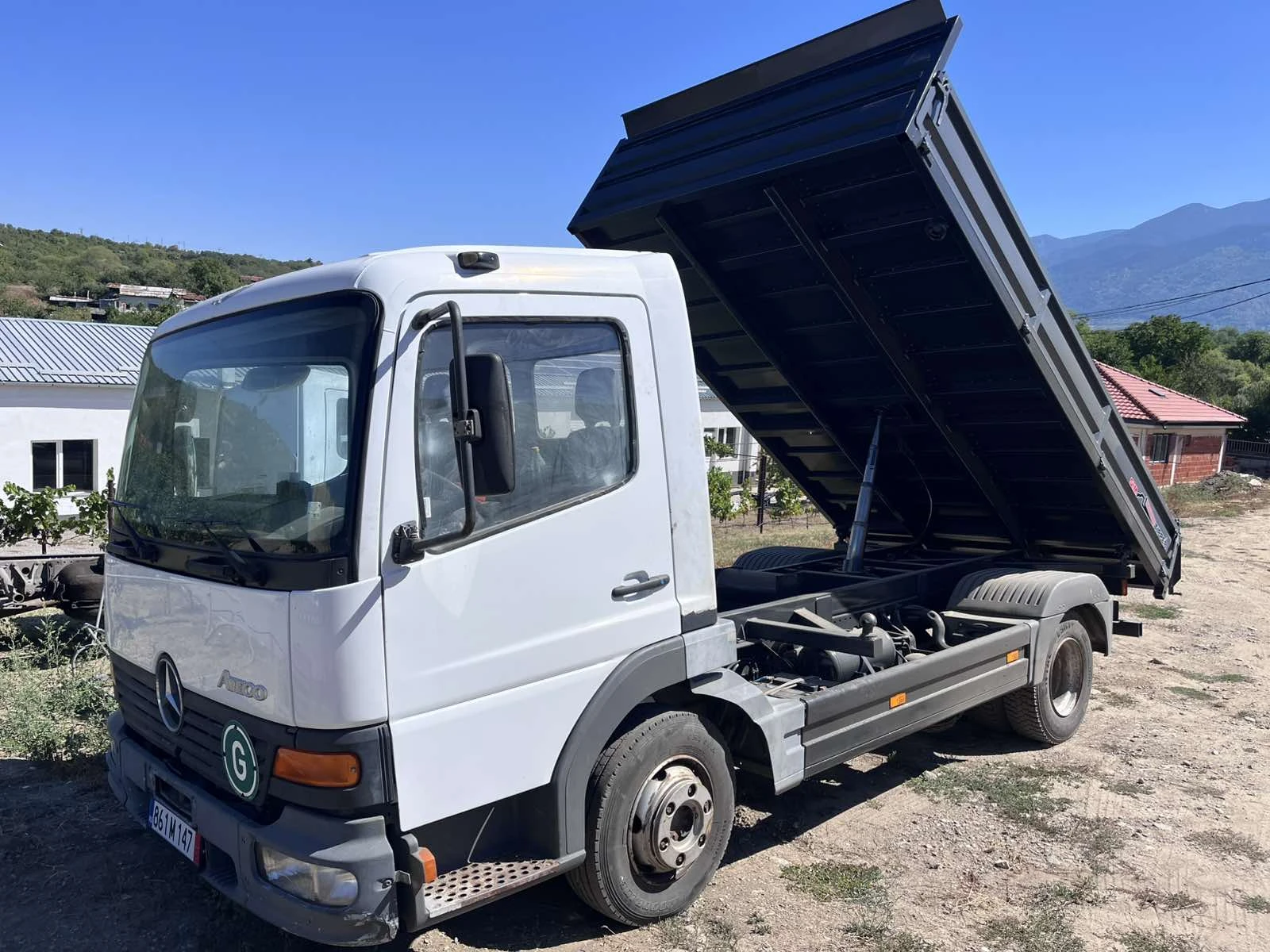Mercedes-Benz Atego 815 ТОП СЪСТОЯНИЕ - чисто нова самосвална уредба, снимка 2 - Камиони - 55976567