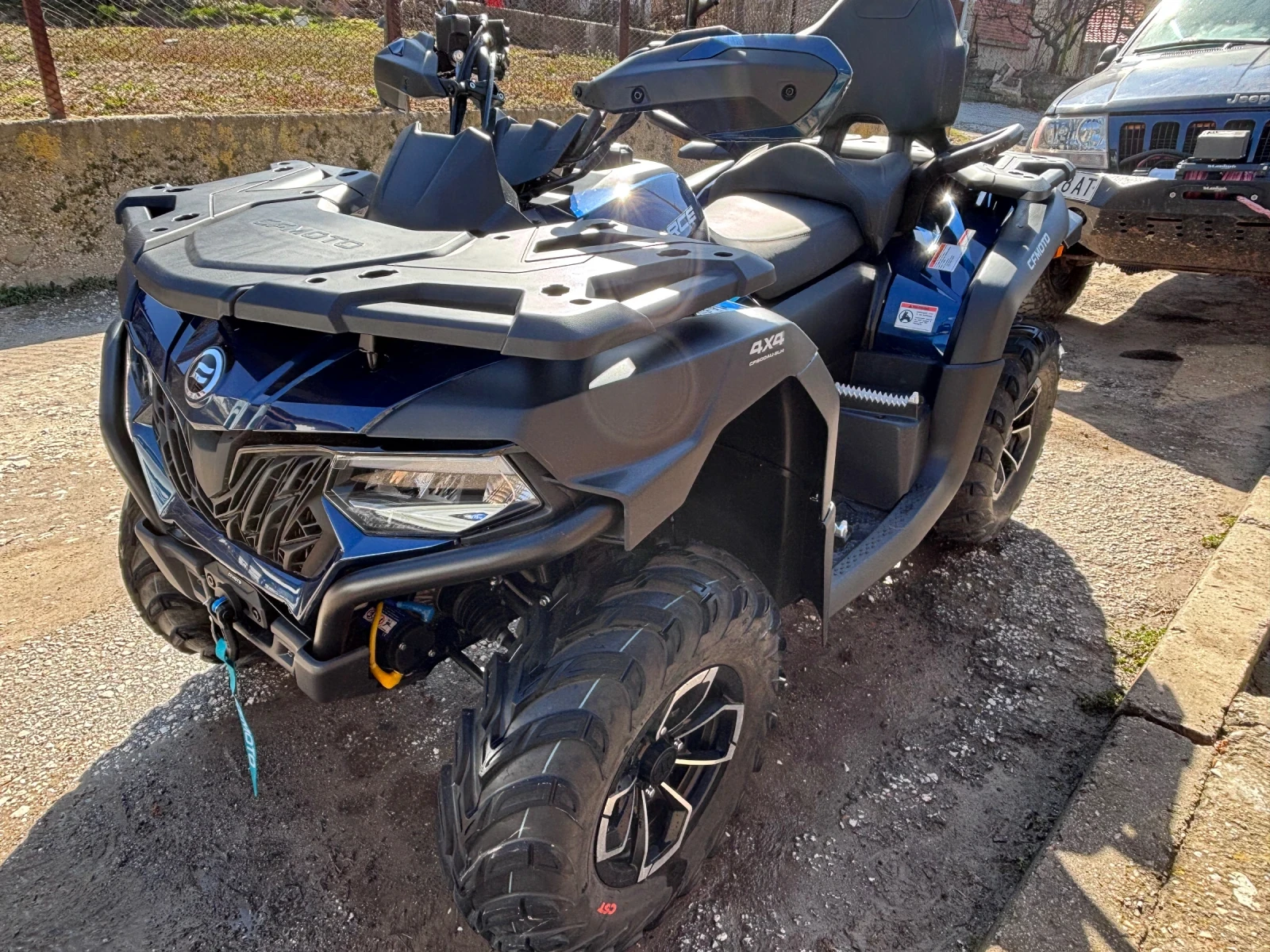 Cfmoto CF625 С Рег в КАТ, снимка 2 - Мотоциклети и мототехника - 55539017