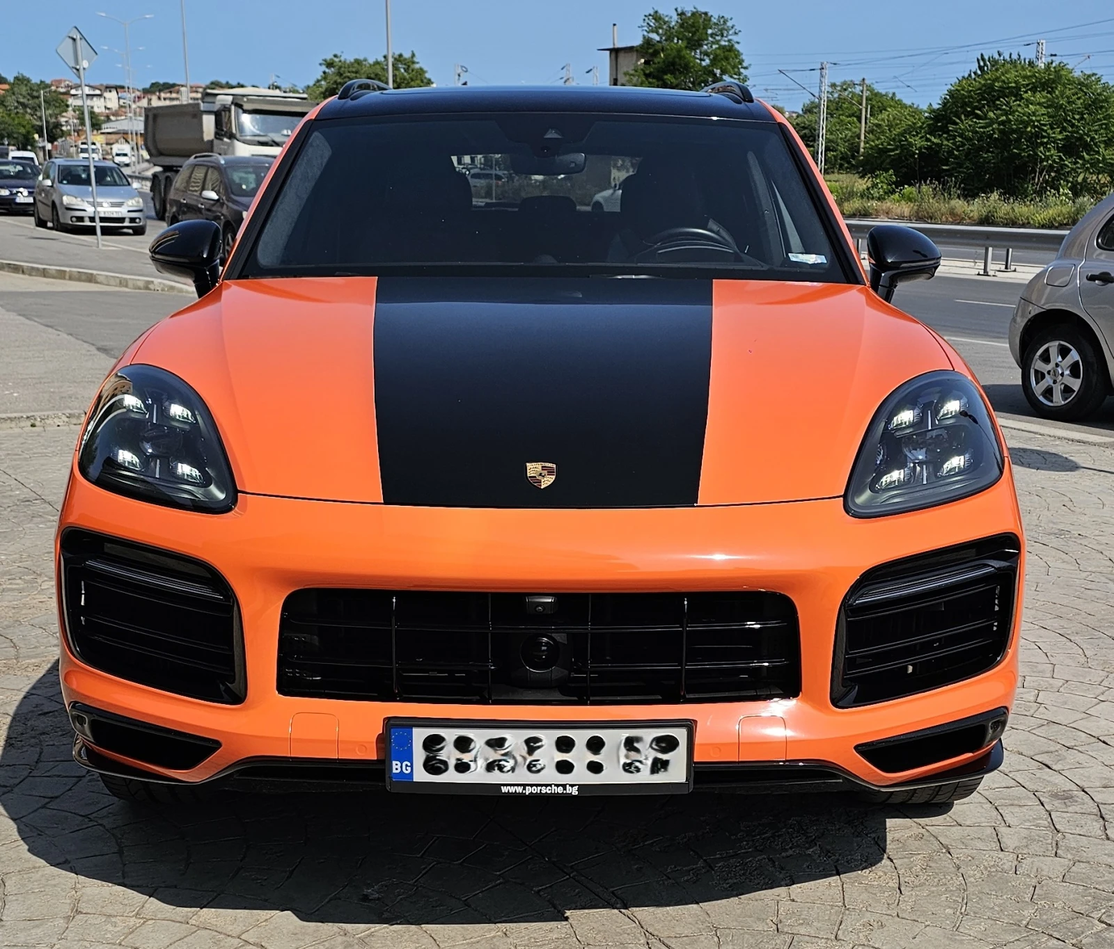 Porsche Cayenne GTS печка HUD PDCC PTV Pano Matrix FULL - изображение 2