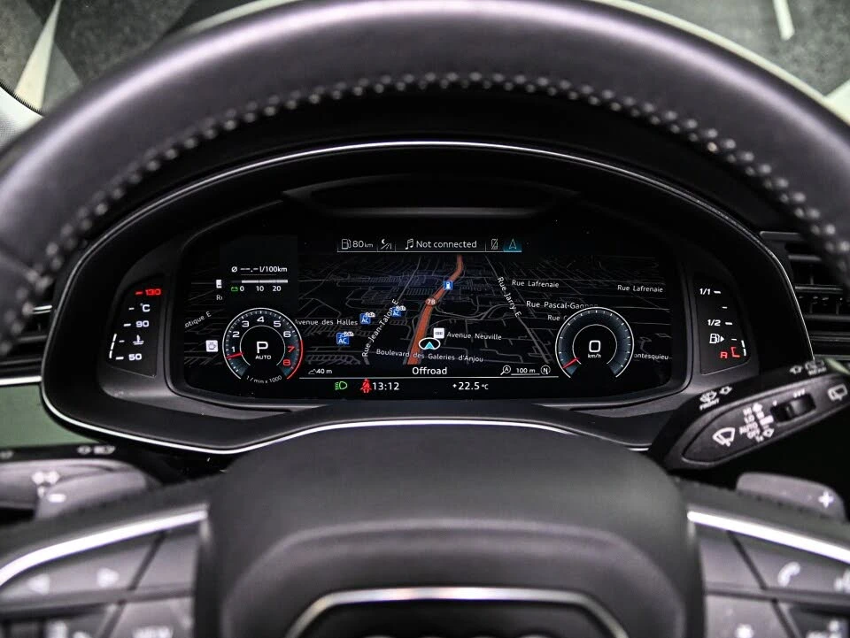 Audi Q8 S-LINE* BLK OPTIC* ОБДУХ* B&O* DISTRONIK* КРАЙНА Ц, снимка 10 - Автомобили и джипове - 54840922