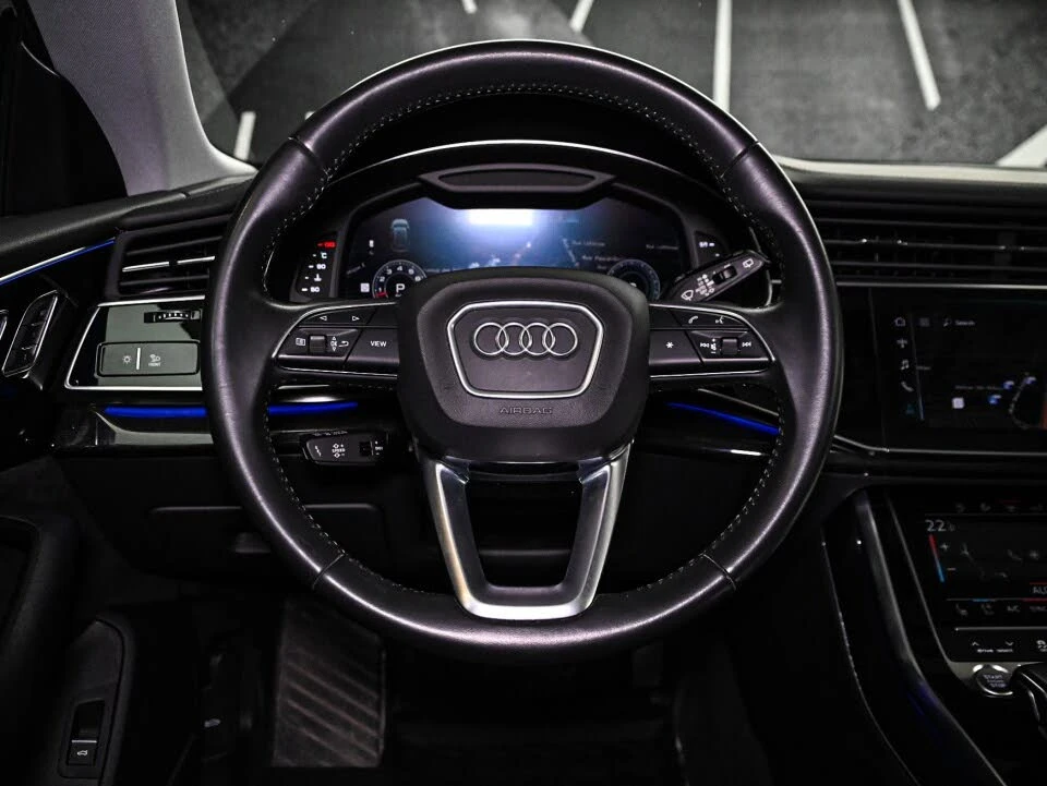 Audi Q8 S-LINE* BLK OPTIC* ОБДУХ* B&O* DISTRONIK* КРАЙНА Ц, снимка 7 - Автомобили и джипове - 54840922
