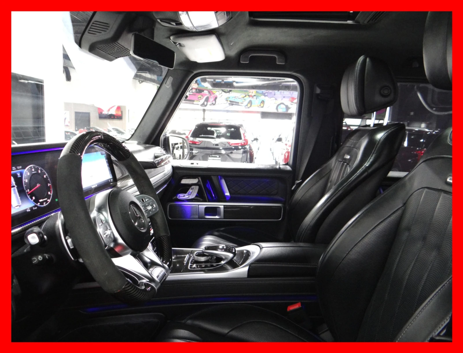 Mercedes-Benz G 63 AMG DESIGNO/NIGHT PKG/CARBON/NAVI/360 CAM/BURMESTER | Mobile.bg � ����������� 8