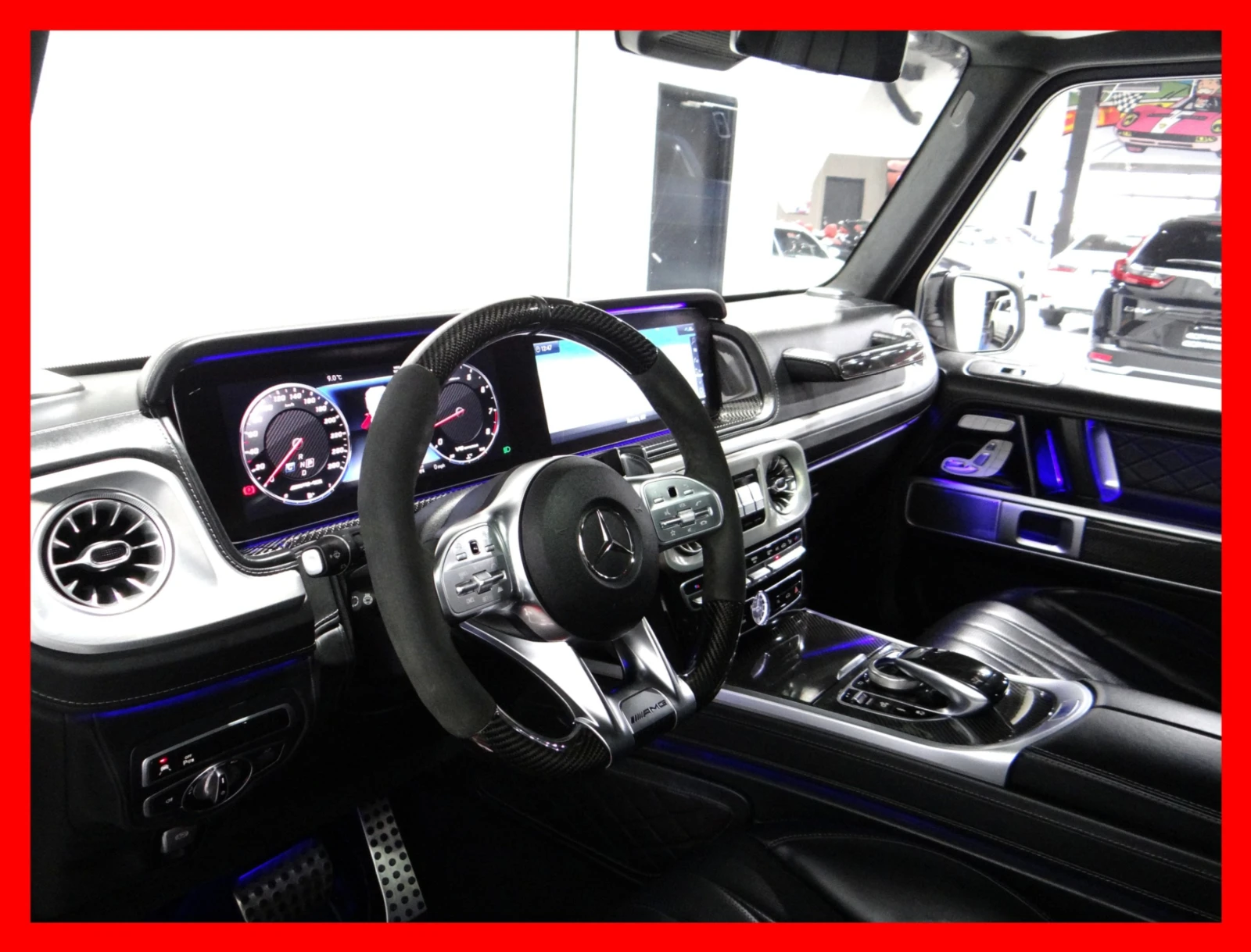 Mercedes-Benz G 63 AMG DESIGNO/NIGHT PKG/CARBON/NAVI/360 CAM/BURMESTER | Mobile.bg � ����������� 7