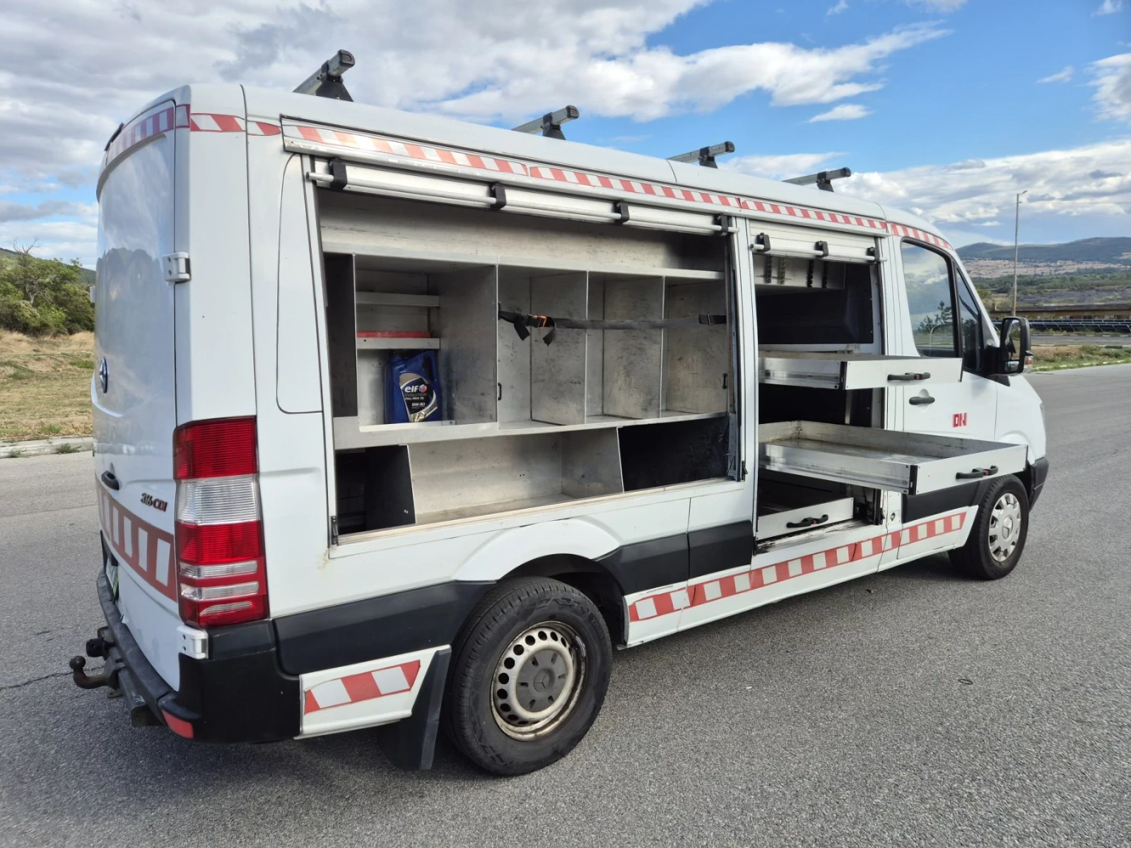 Mercedes-Benz Sprinter 316 Мобилен сервиз, снимка 7 - Бусове и автобуси - 56199654