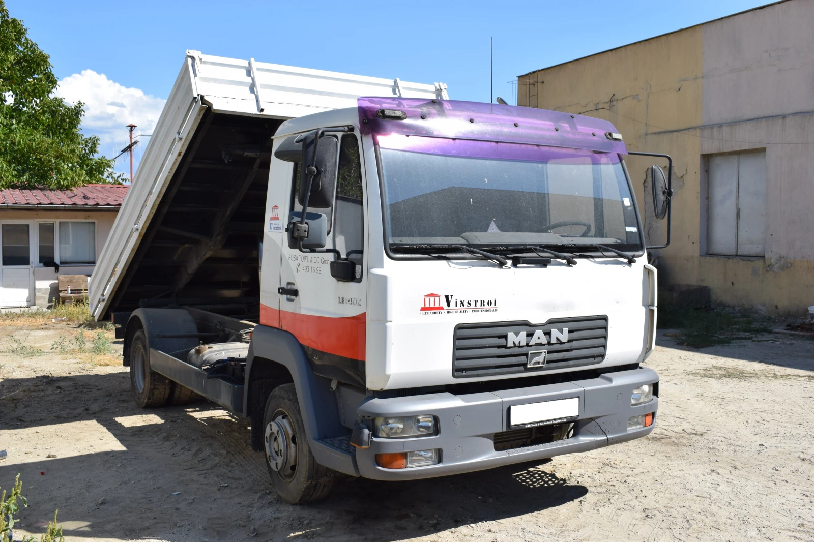 Man 8.150 LE 140C Самосвал - изображение 4
