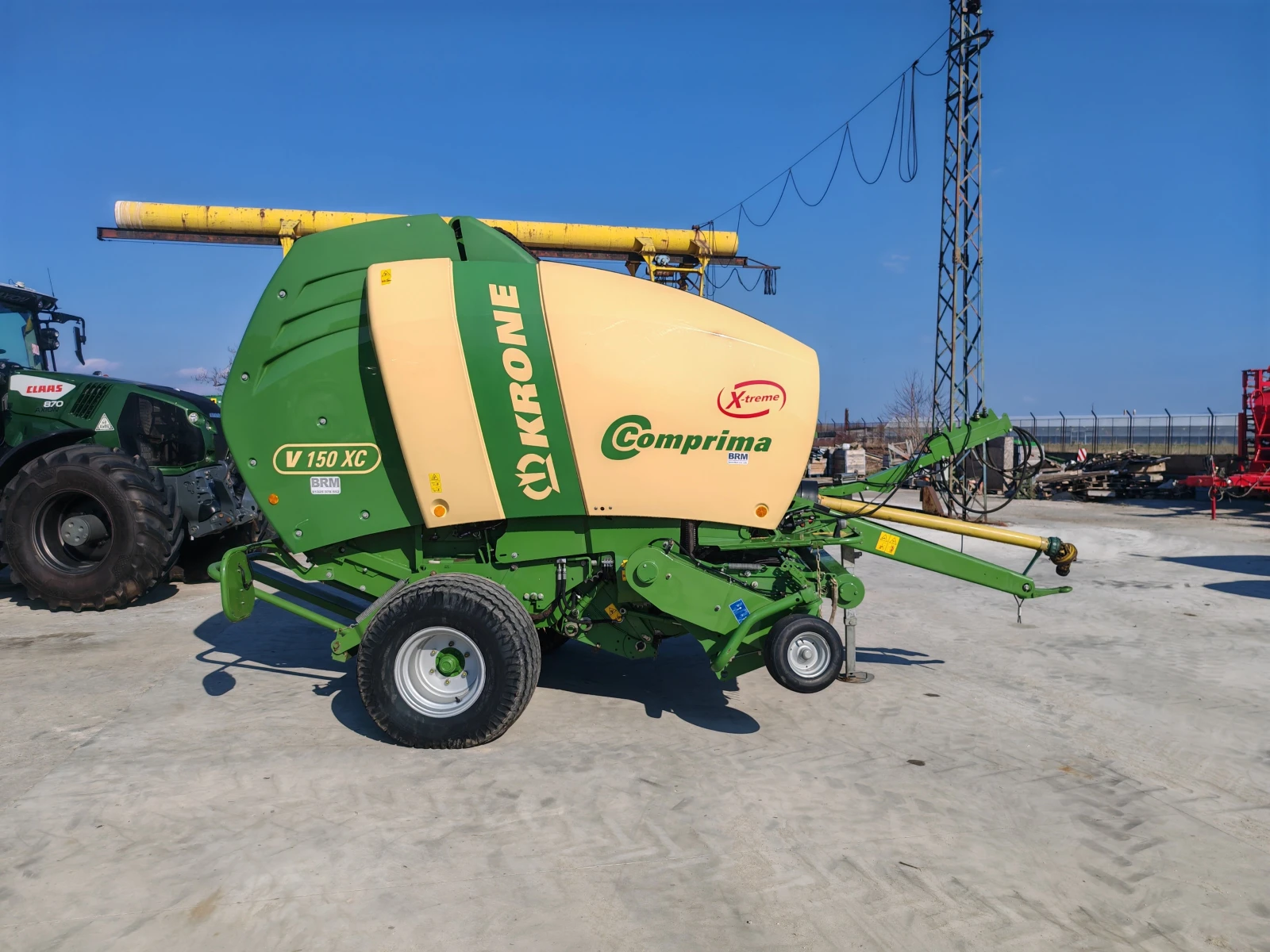 Балировачка Krone V150XC X-treme лизинг с първоначална вноска 20 %, снимка 2 - Селскостопанска техника - 53867788