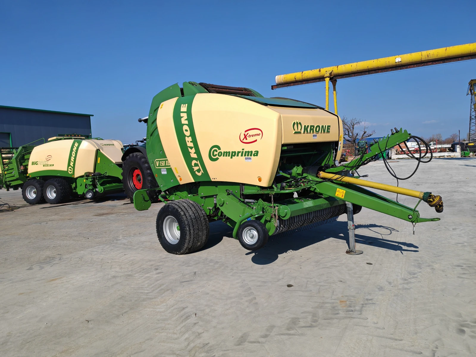 Балировачка Krone V150XC X-treme лизинг с първоначална вноска 20 %