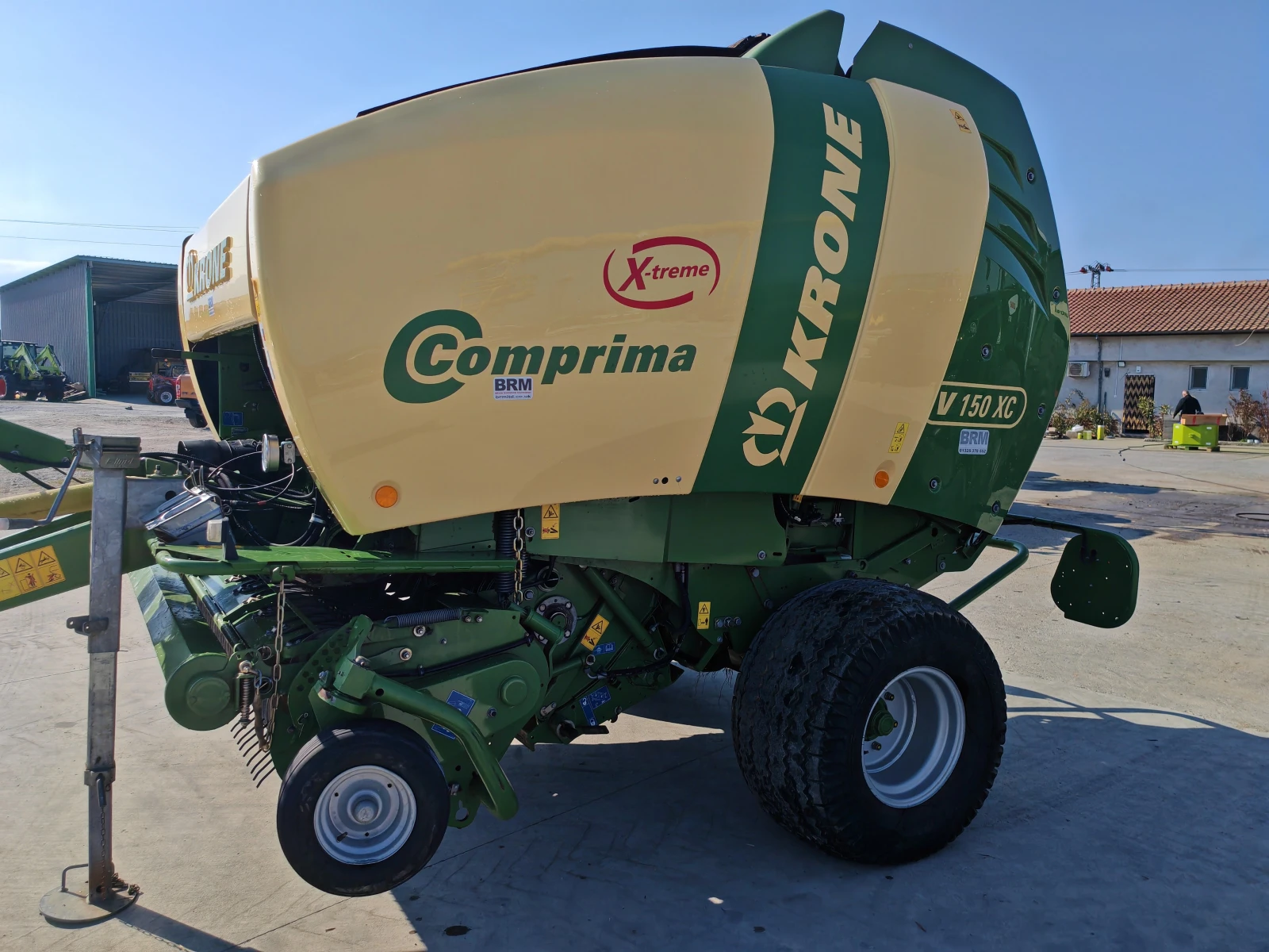 Балировачка Krone V150XC X-treme лизинг с първоначална вноска 20 %, снимка 8 - Селскостопанска техника - 53867788