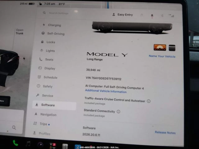Tesla Model Y JUNIPER / RWD / LONG RANGE, снимка 7 - Автомобили и джипове - 56572413
