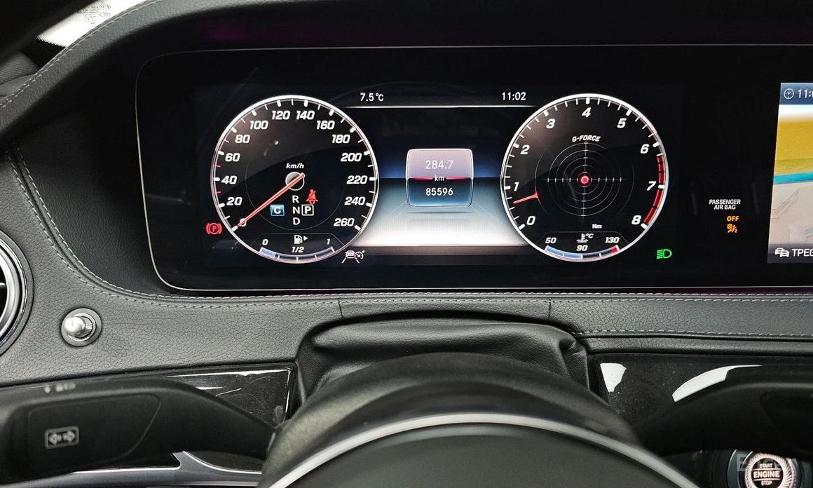 Mercedes-Benz S 350 RWD/LONG/360 VIEW/DRIVER ASSISTS, снимка 11 - Автомобили и джипове - 53804529