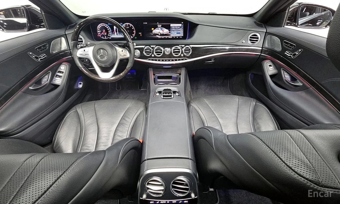 Mercedes-Benz S 350 RWD/LONG/360 VIEW/DRIVER ASSISTS, снимка 9 - Автомобили и джипове - 53804529