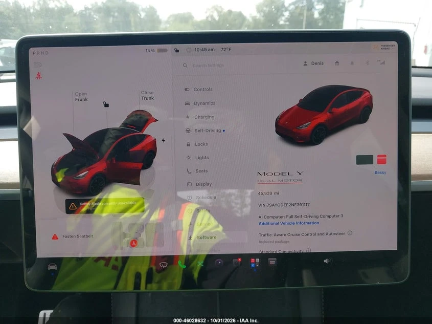Tesla Model Y electric, снимка 7 - Автомобили и джипове - 56472004