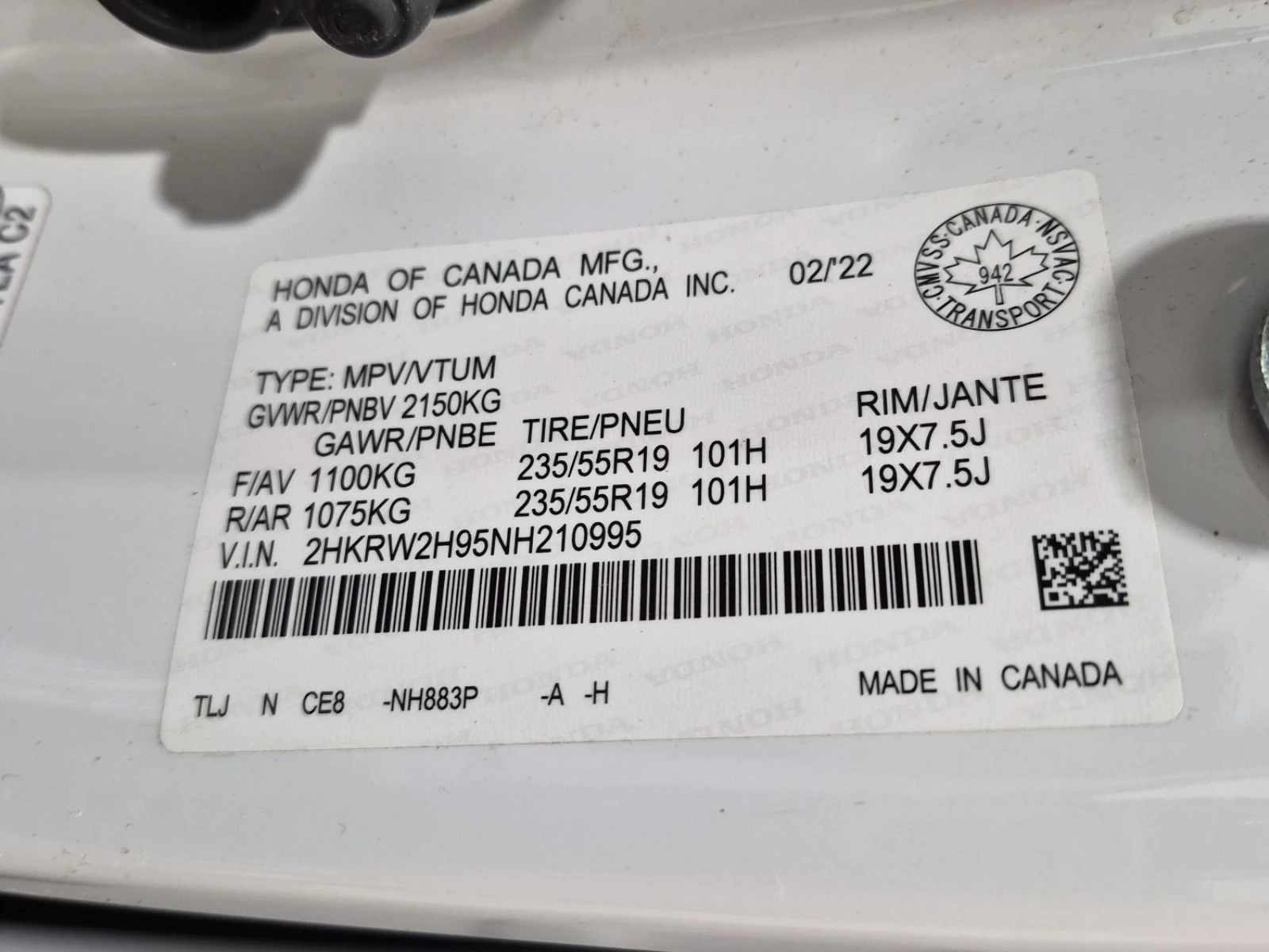 Honda Cr-v * TOURING * CARFAX * , снимка 17 - Автомобили и джипове - 56091051