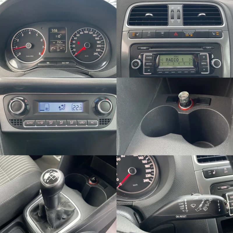 VW Polo 1.4i\КЛИМАТРОНИК\ПДГРЕВ\ПАРКТРОНИК\, снимка 14 - Автомобили и джипове - 48176747