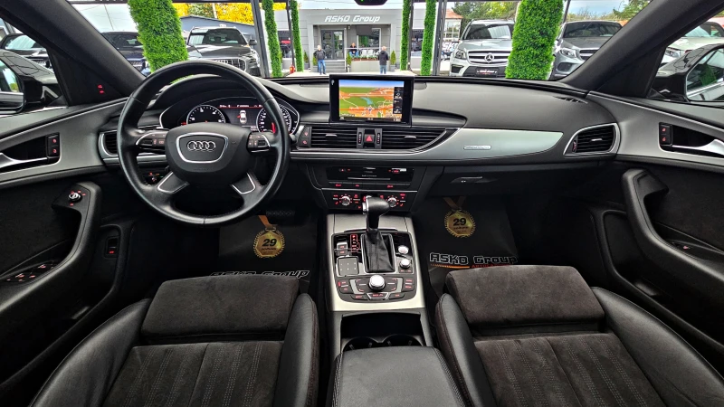 Audi A6 313PS! S-LINE/GERMANY/DISTR/ПОДГРЕВ/SPORT SOUND/L, снимка 8 - Автомобили и джипове - 52061383