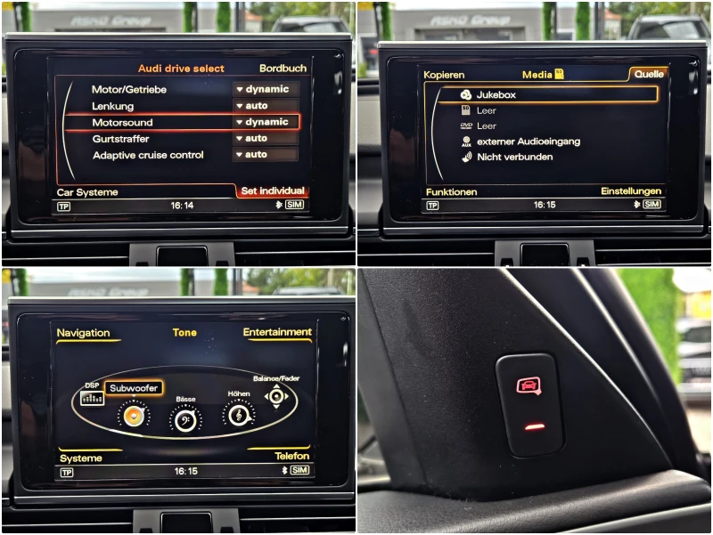 Audi A6 313PS! S-LINE/GERMANY/DISTR/ПОДГРЕВ/SPORT SOUND/L, снимка 14 - Автомобили и джипове - 52061383